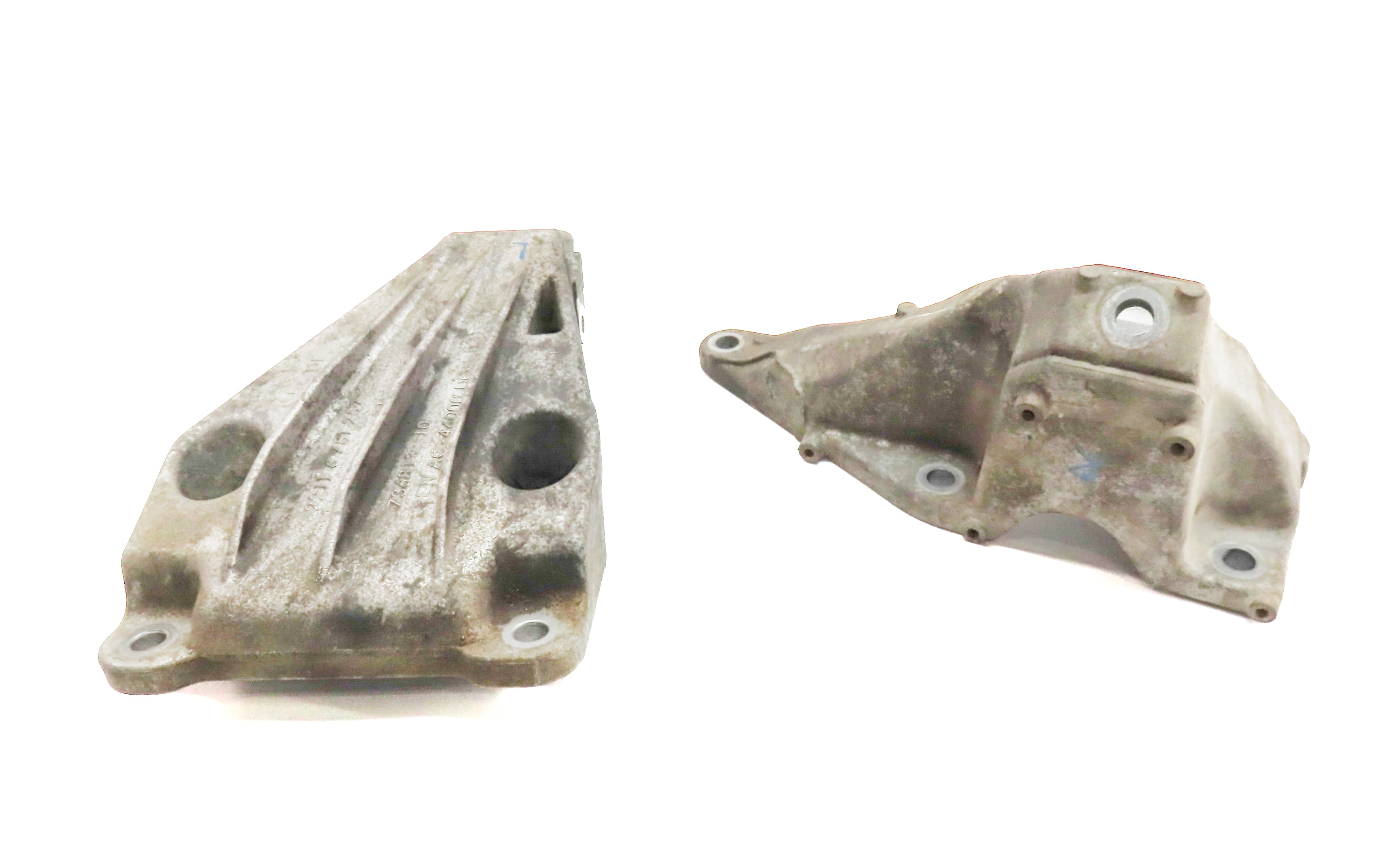 14 BMW 640XI GRAN COUPE F06 3.0L (N55) LEFT & RIGHT MOTOR MOUNT BRACKET SET/2 — exact item pictured